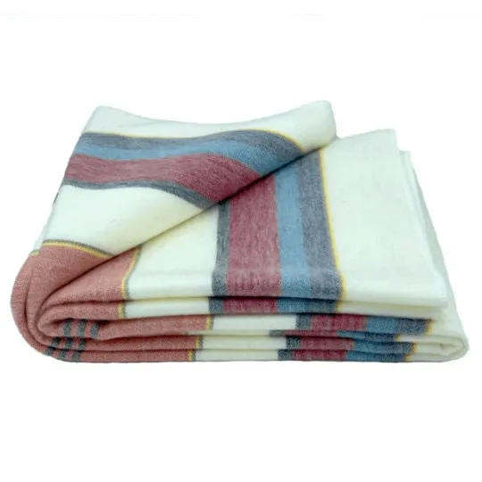 High Quality Warm Soft Pure Wool Blanket for Bedroom