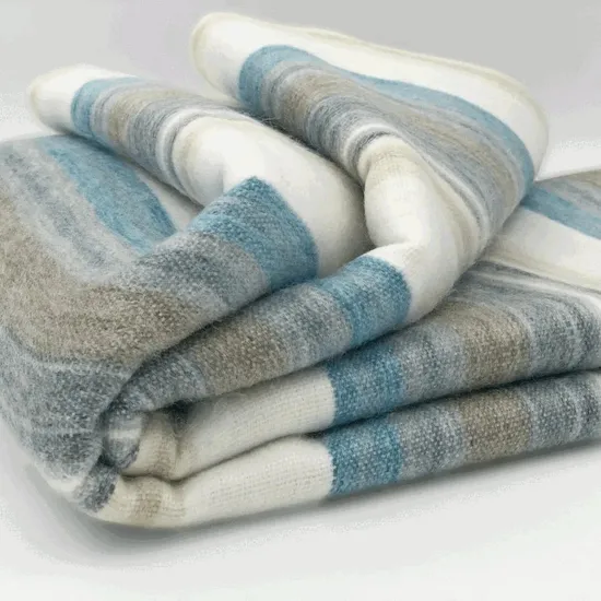 High Quality Warm Soft Pure Wool Blanket for Bedroom