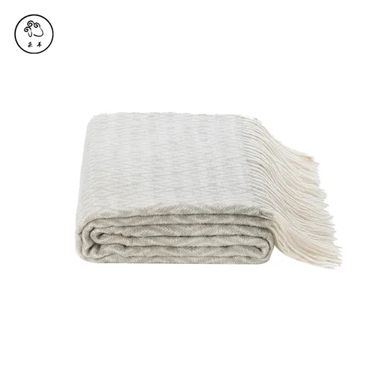 New Arrival High Quality Soft Pure Wool Blankets