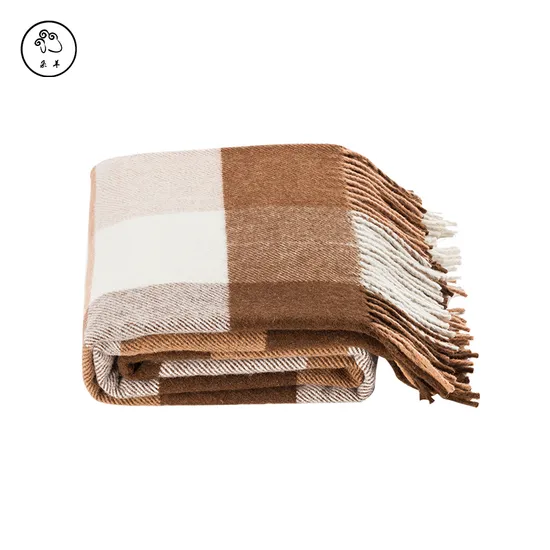 New Arrival High Quality Soft Pure Wool Blankets