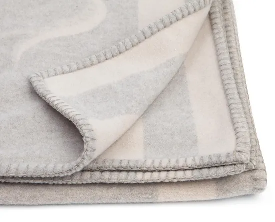 New Pure Wool Plain Jacquard Warm and Cold-Proof Blanket