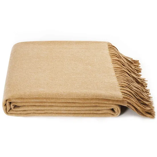 Popular Soft Warm Merino Wool Blankets for Fashion Home Life