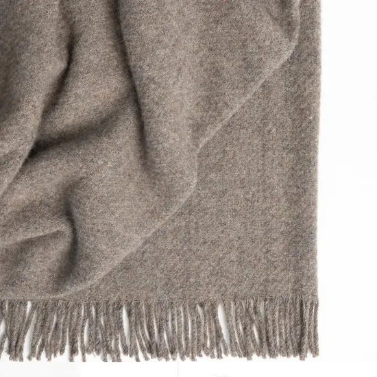 Solid Color Tassel Air Conditioning Wool Blankets