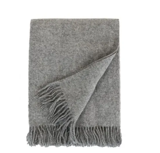 Solid Color Tassel Air Conditioning Wool Blankets