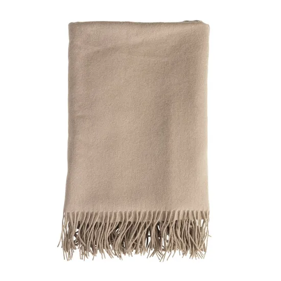 Solid Color Tassel Air Conditioning Wool Blankets