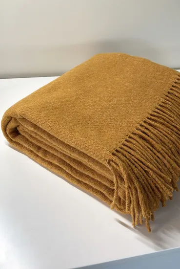 Super Soft Solid Au Wool Blanket for Homelife