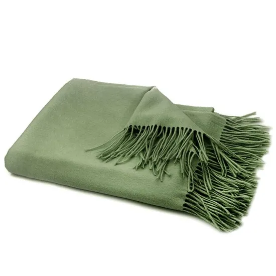 Super Soft Solid Au Wool Blanket for Homelife