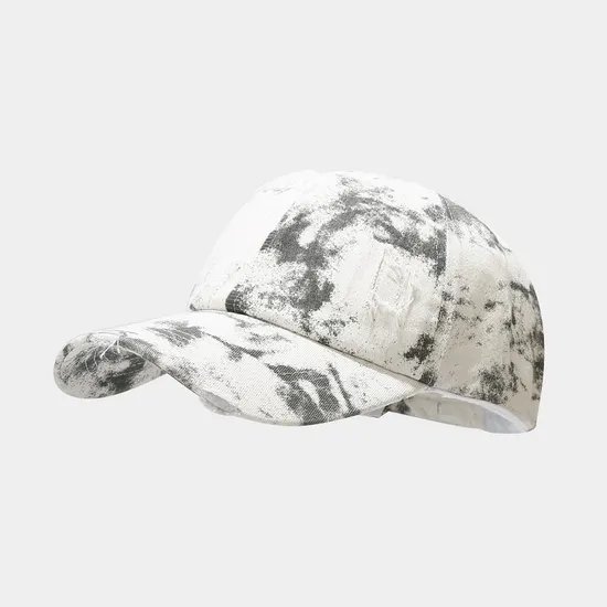 2024 Tie-Dye Baseball Cap Fashion Peaked Spring and Summer Outdoor Sun-Proof Hat