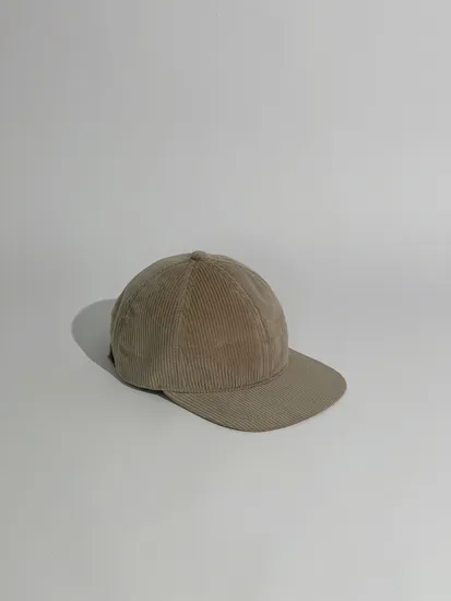 6 Panel Low Profile Premium Custom Embroidery Corduroy Unstructured High Quality Flat Bill Adjust Snapback Caps Hat