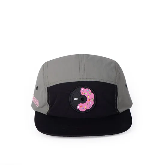 Adults Custom Unstructured Hip Hop 5 Panel Custom Nylon Snapback Cap Hat