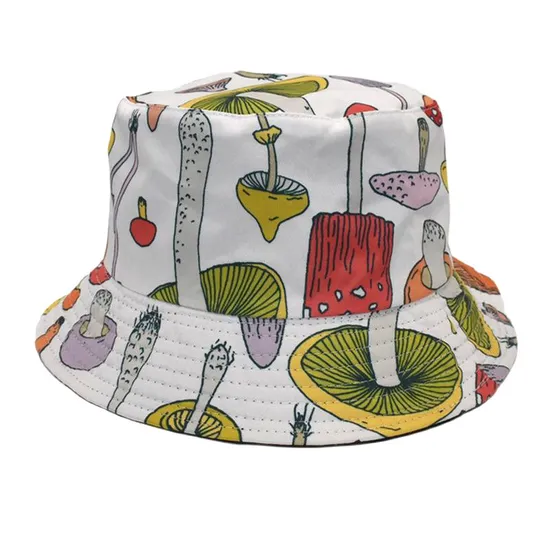 All Over Printing Double-Sided Fisherman Cap Bucket Hat