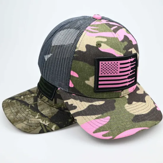 Breathable Mesh Baseball Caps Outdoor Camouflage Golf Hat Trucker Cap