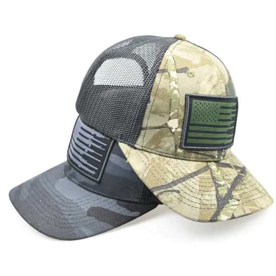 Breathable Mesh Baseball Caps Outdoor Camouflage Golf Hat Trucker Cap