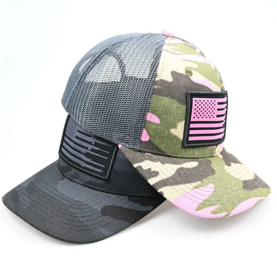 Breathable Mesh Baseball Caps Outdoor Camouflage Golf Hat Trucker Cap