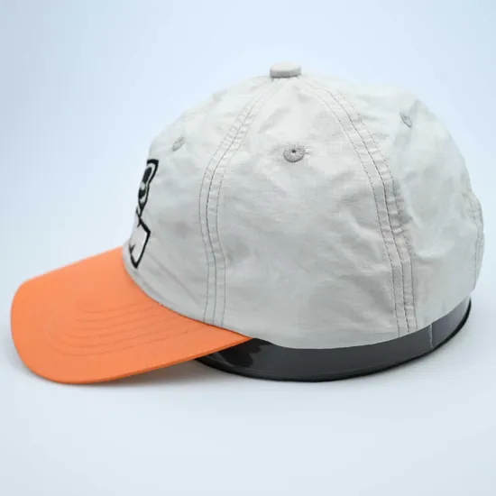 Cheap Fashion Adjustable High Quality 6 Panel Nylon Dad Hat Baseball Cap