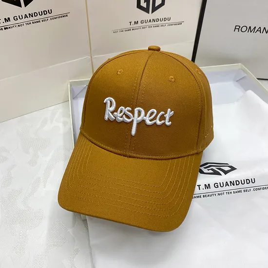 Classic Solid Color Sports Caps Custom Brown Baseball Cap