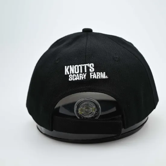 Custom 6 Panels Black Color Cotton Embroidery Logo Baseball Cap