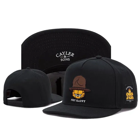 Custom Adult Embroidery Patch Logo Snapback Cap