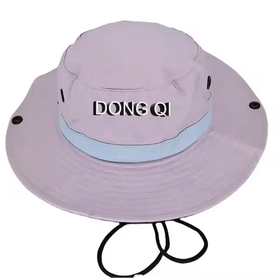 Custom Embroidery Bucket Hat with String Fisherman Hat