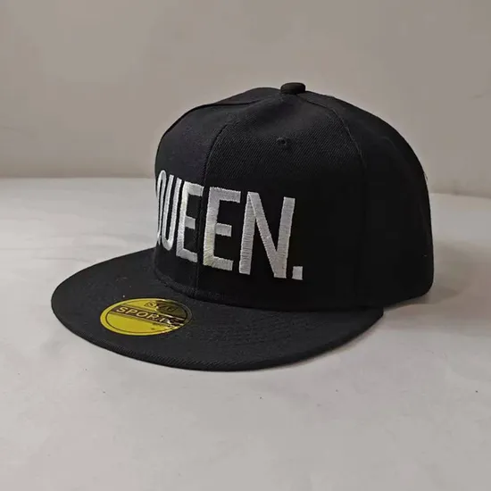 Custom High Quality Flat Brim Fitted Hat Sports Snapback Cap