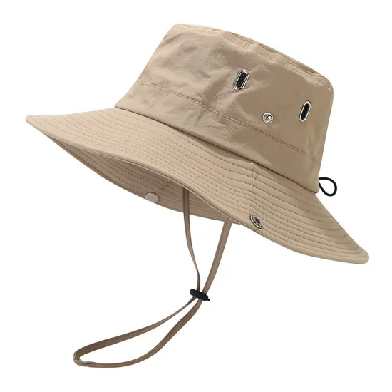 Custom Sun Cap Wide Brim Fishing Quick-Drying Fisherman Hat Boonie