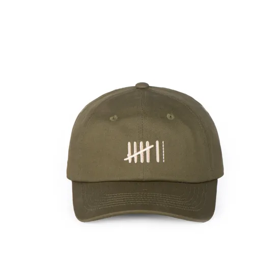 Custom Wholesale High Quality Running Sports Unstructured Green Grey 6 Panel Baseball Cap Hat