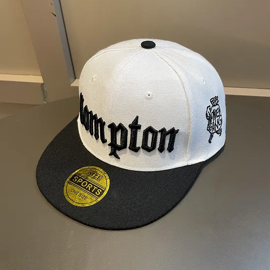 Custom Your Own Black Embroidery Logo Snapback Hat