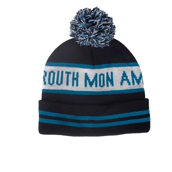 Designer Knitted POM POM Sport Bobble Hats Winter Beanie