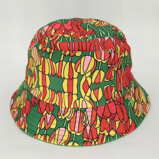 Designer Printed Custom Bucket Hat Short Brim Bucket Hat