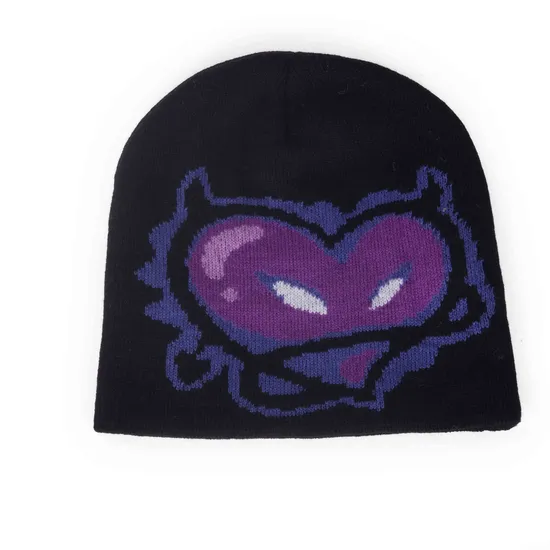 Factory Wholesale Custom Logo Jacquard Streetwear Beanie