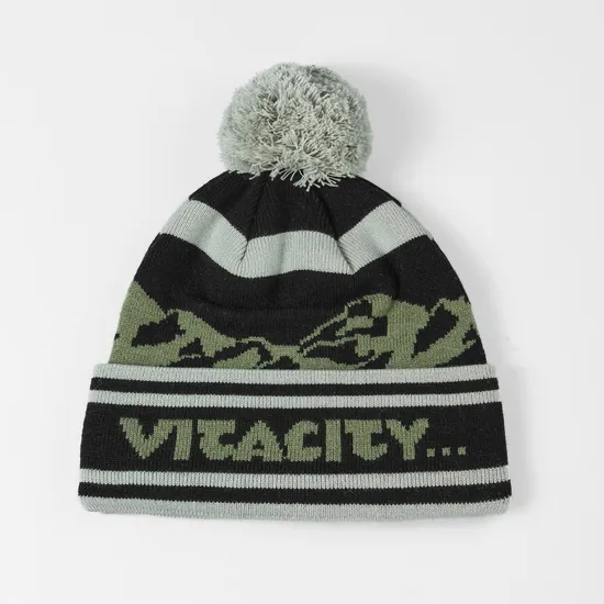 Fashion Custom Printing Beanie Unisex Sports Knit Custom Pattern Digital Printing Beanie