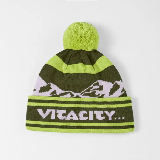 Fashion Custom Printing Beanie Unisex Sports Knit Custom Pattern Digital Printing Beanie