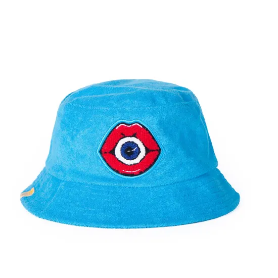 Fisherman Hat Men Women Sunshade Embroidered Full Printed Cotton Bucket Hat