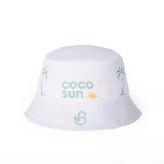 High Quality Towel Fabric Comfortable Breathable Custom Patch Logo Adult Size Bucket Hat