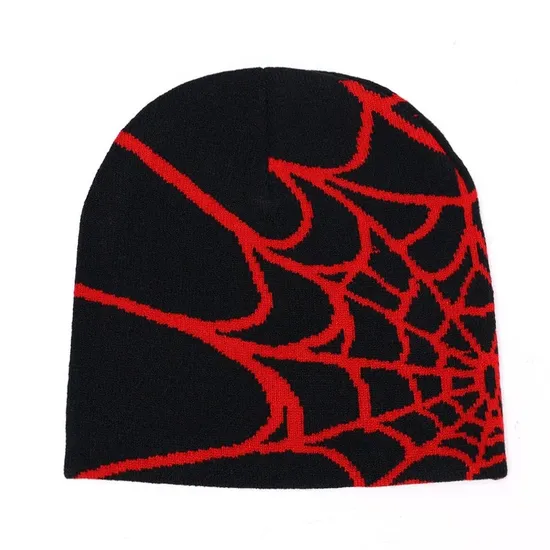 Jacquard Logo Knit Winter Beanie for Men Beanie Hat