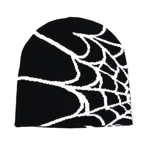 Jacquard Logo Knit Winter Beanie for Men Beanie Hat