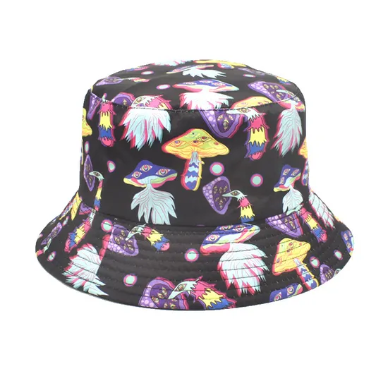 Lightweight Fabric with Personalized Printing Bucket Hat