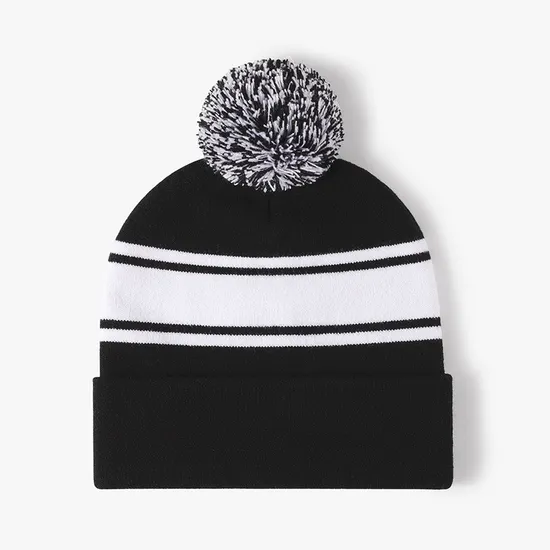 Manufacture Custom Logo Wholesale Men′s Knitted Beanies Hats