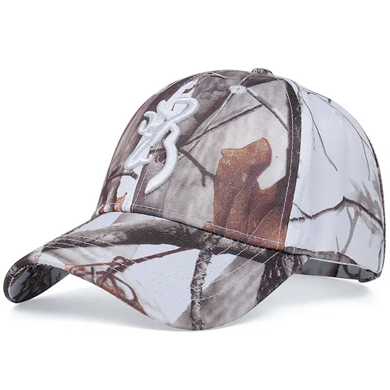 Men′s Sports Camo Baseball Cap Custom Cotton Camouflage Gorras Outdoor Hunting Camping Hiking Hat