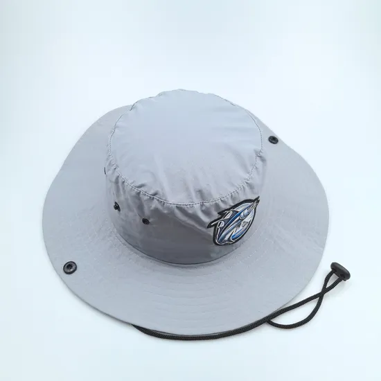 Nylon Bucket Hat Fishing Waterproof Hat Customized Design Bonnie Bucket Hats Fashion Surfing Cap Printed with Strap