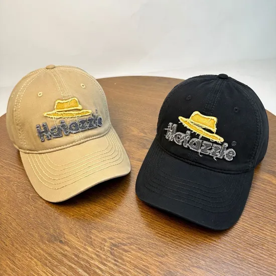 Washed Custom Logo Distressed Dad Hat