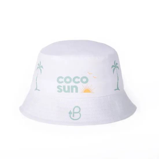 Wholesale Custom Printing Children Bucket Hat Summer Fisherman Gorras, Women Reversible Sun Cap