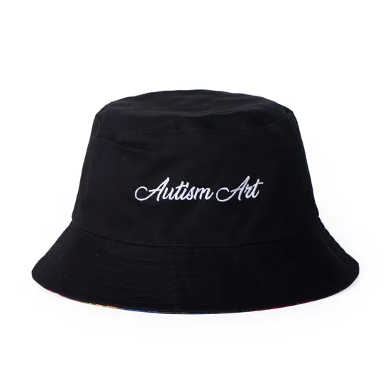 Wholesale Custom Printing Children Bucket Hat Summer Fisherman Gorras, Women Reversible Sun Cap