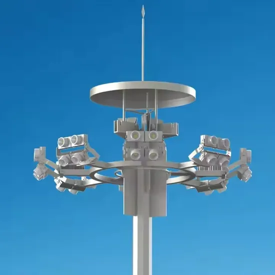 15m 18m 20m 25m 30m 35m Q235 Steel White High Mast Light for Road Sport Stadium Square Seaport Airport Parking Lot Highway