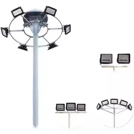 20m 18m 17m High Mast Light Pole Stadium Flood Light Post Manufacture Professional Technical Design