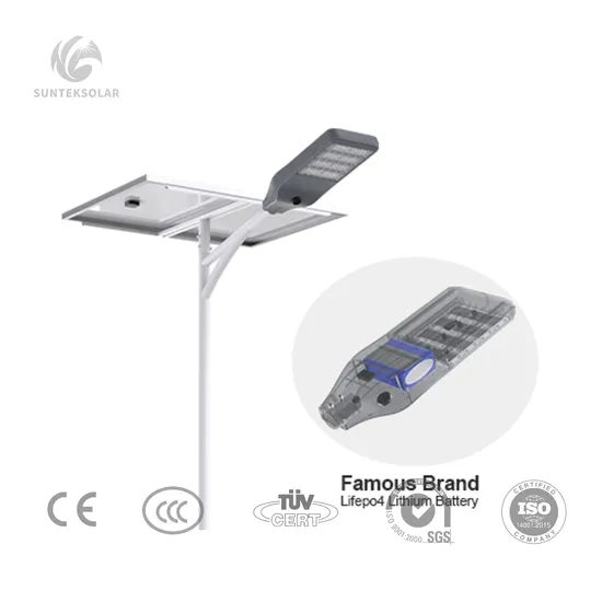 30W 60W 120W Suntek China Solar LED Lamp Panel Solar Street Light