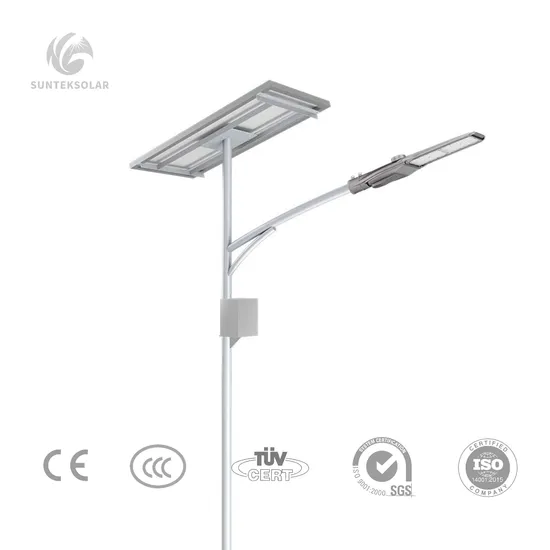 30W 60W 120W Suntek China Solar LED Lamp Panel Solar Street Light