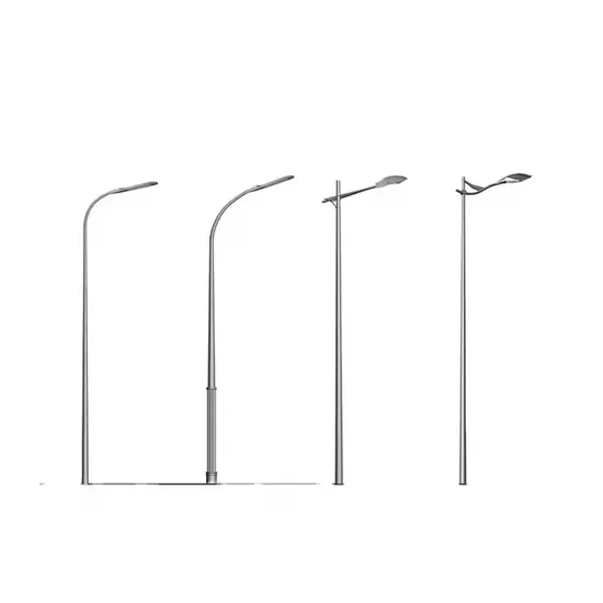 3m~25m Highway Outdoor Lighting Poles Smart Galvanized Street Light Pole in China