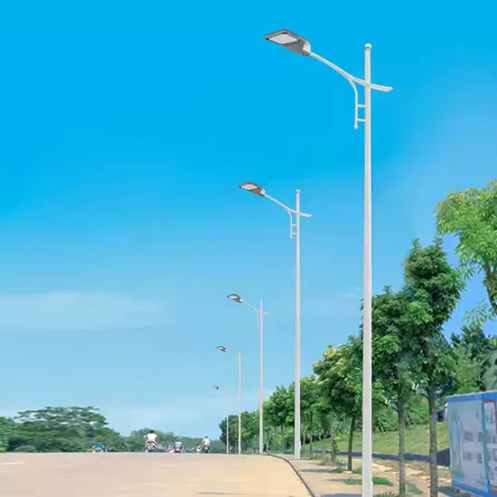 3m~25m Steel Lamp Post Galvanized Solar Street Light Pole with Cheap Price