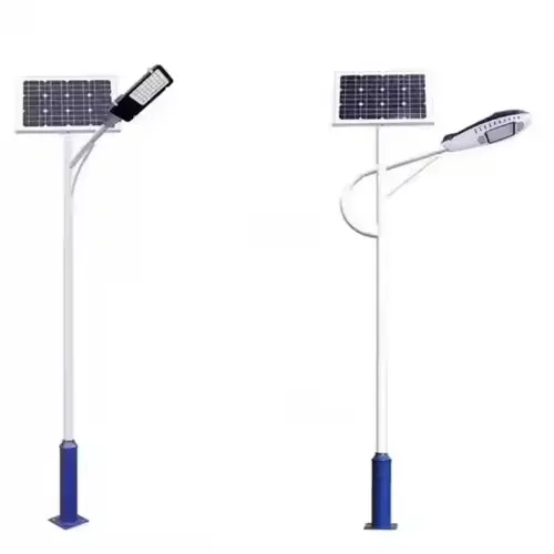 50W 80W 100W LED Pole All-in-Two Solar Panel Solar Street Light Hybrid Solar Street Light